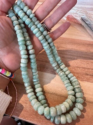 Amazonite Collar Necklace - elliparr