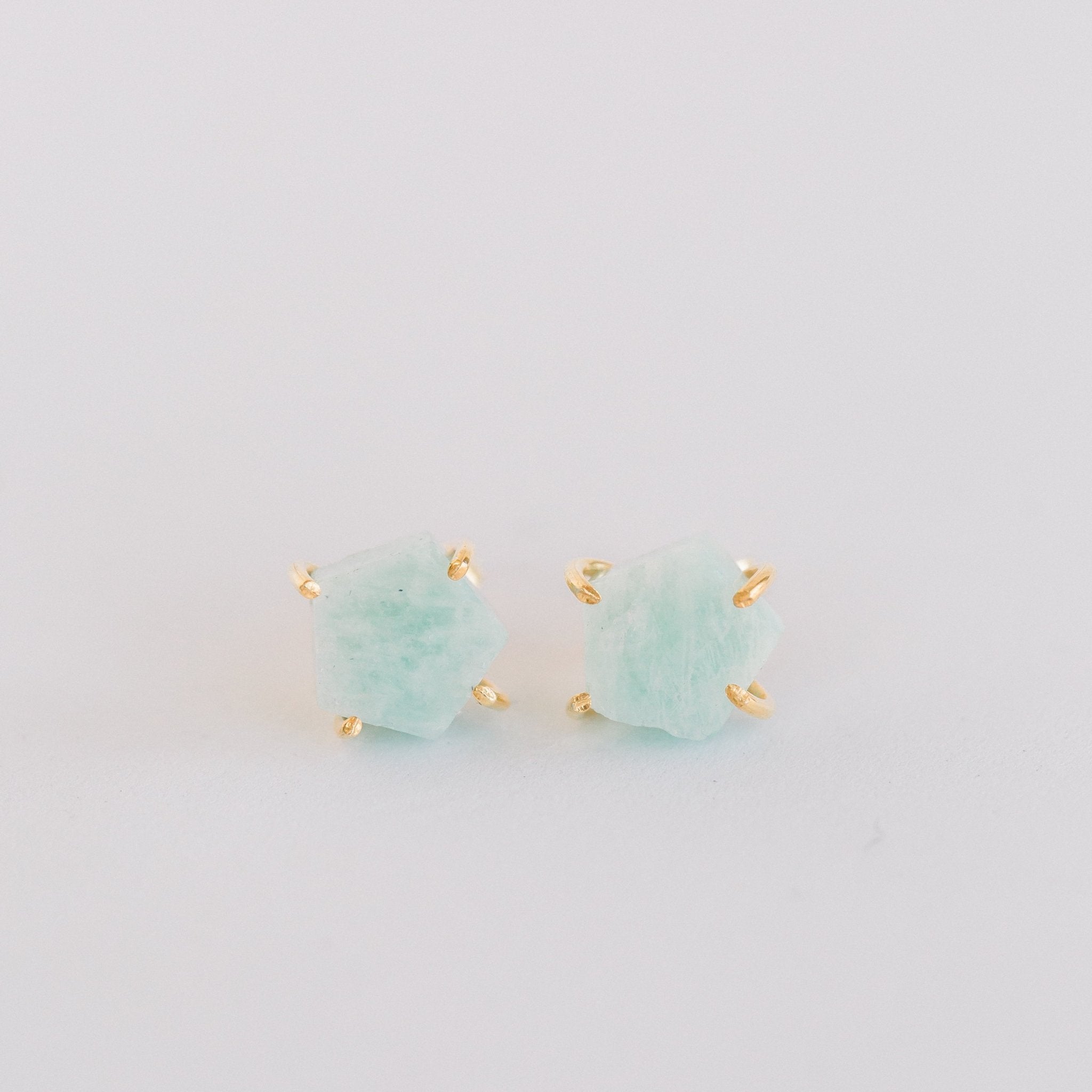 Atlas Studs | Amazonite - elliparr