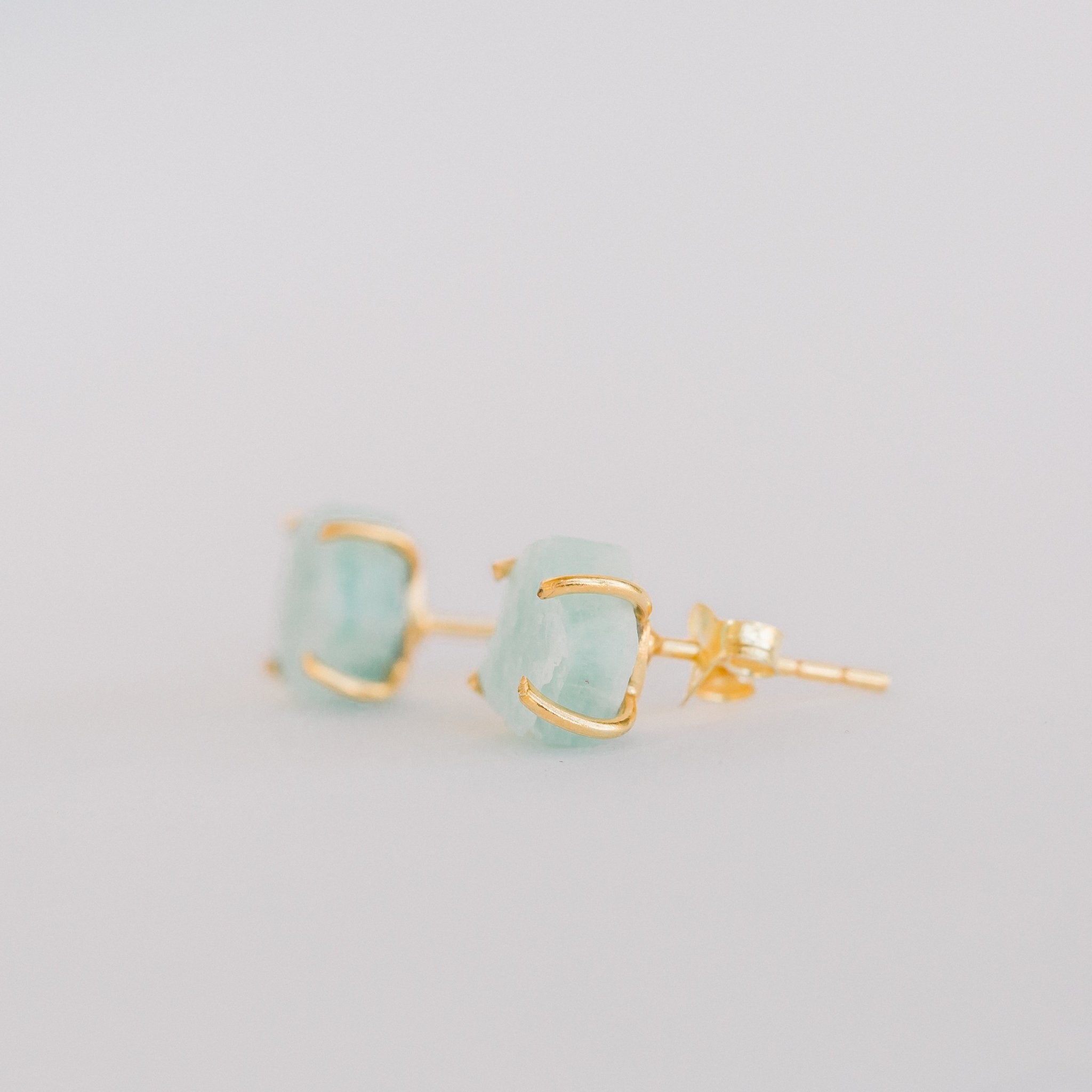 Atlas Studs | Amazonite - elliparr