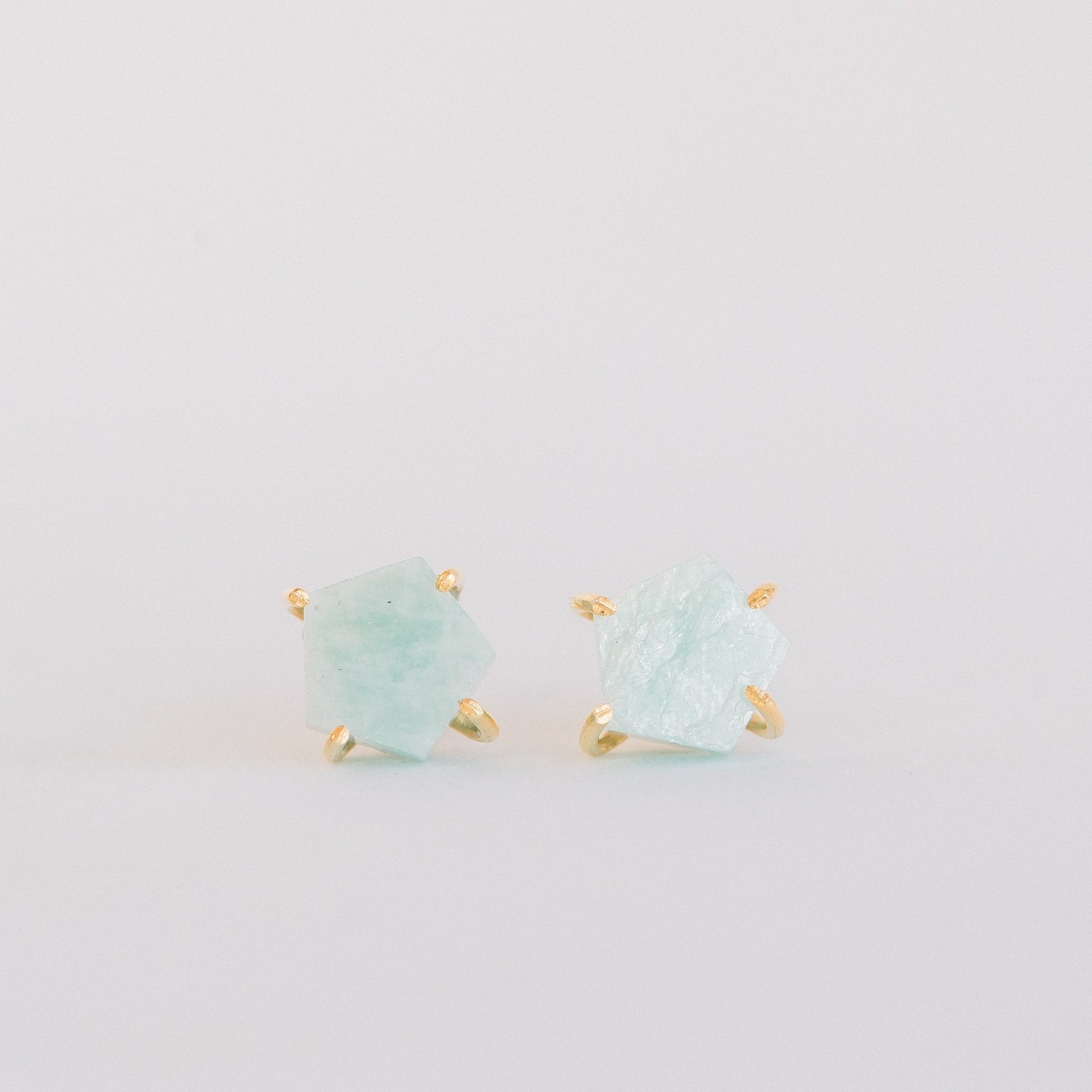 Atlas Studs | Amazonite - elliparr