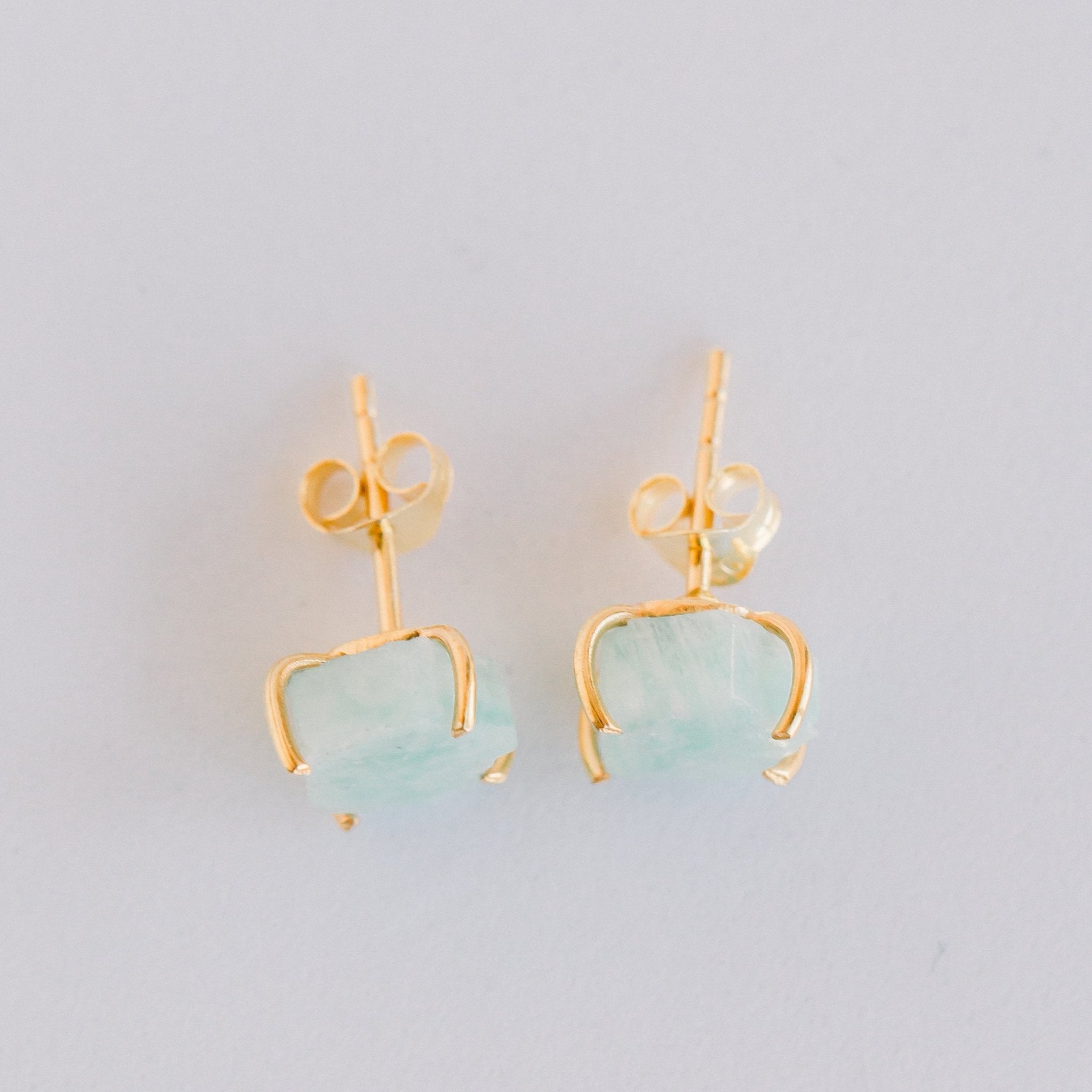 Atlas Studs | Amazonite - elliparr