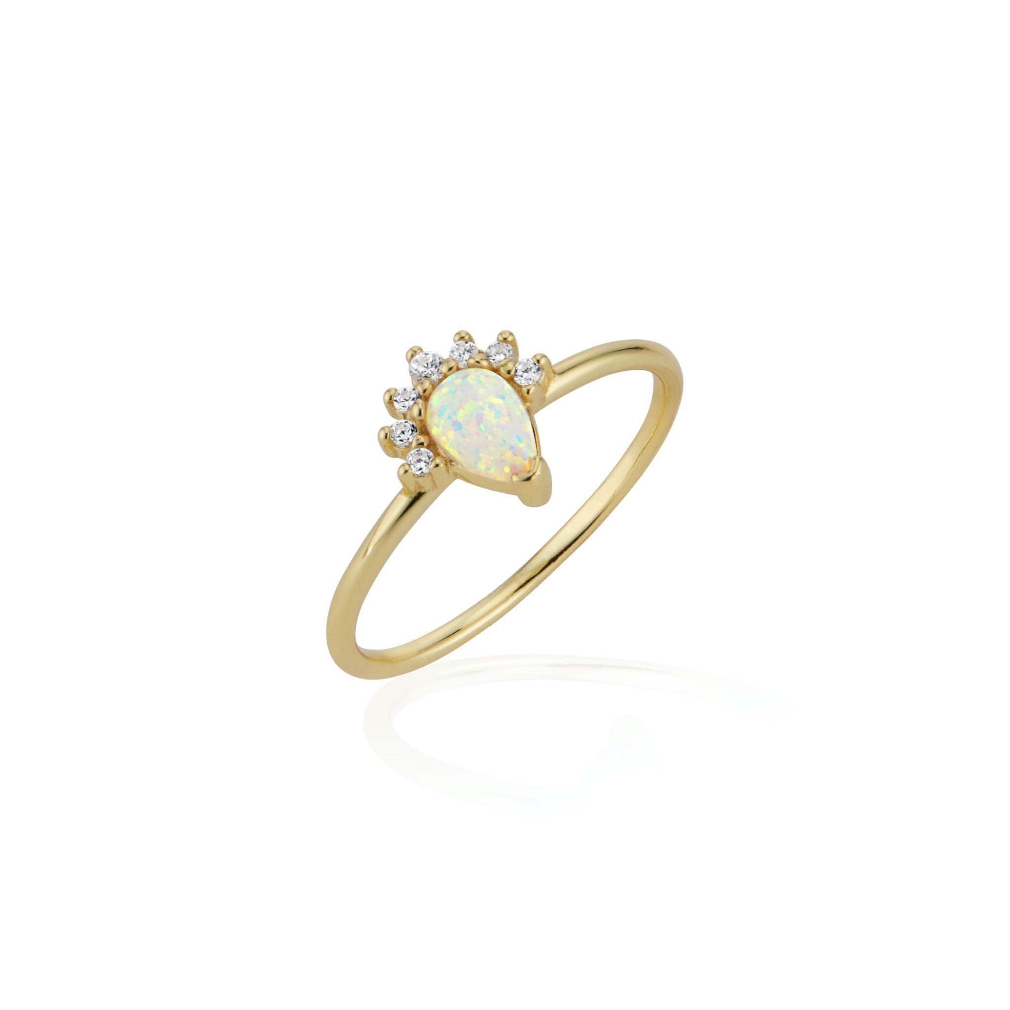 Ava Opal Ring - elliparr