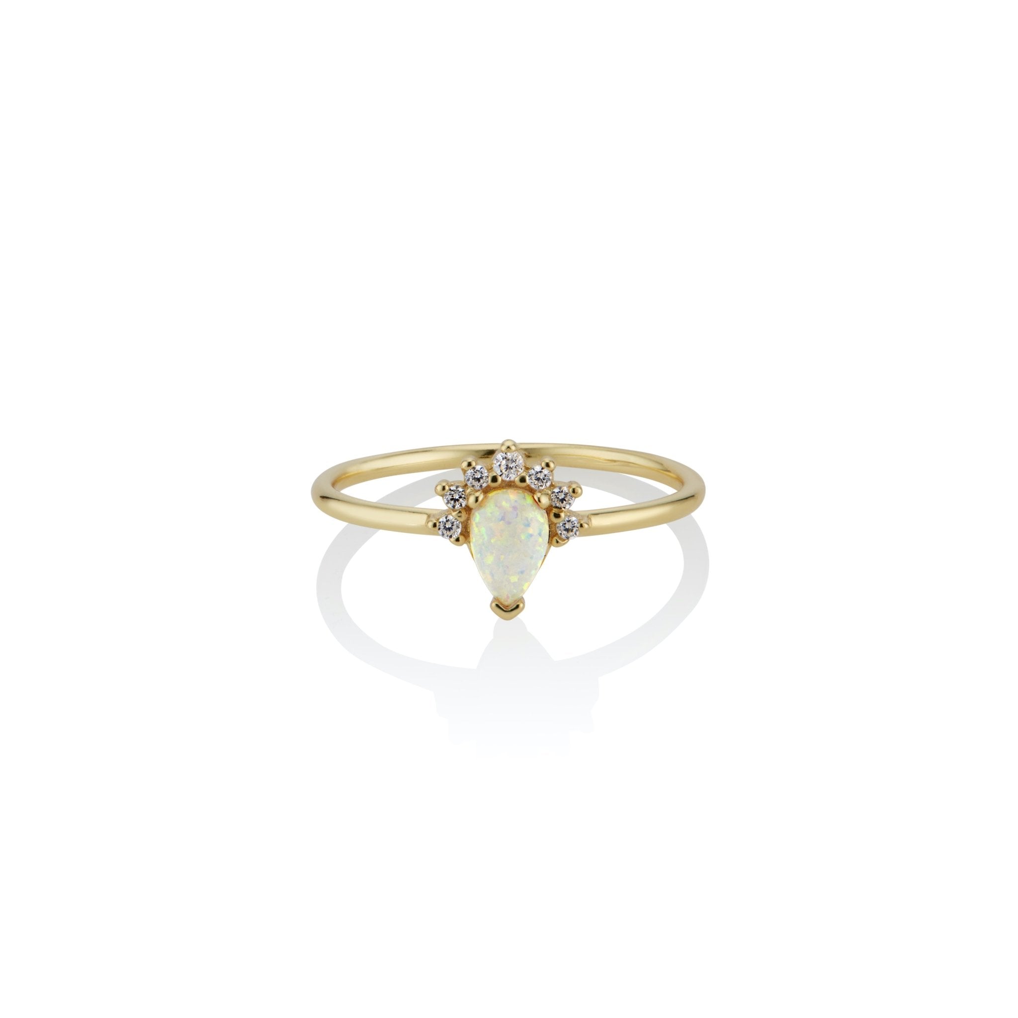 Ava Opal Ring - elliparr