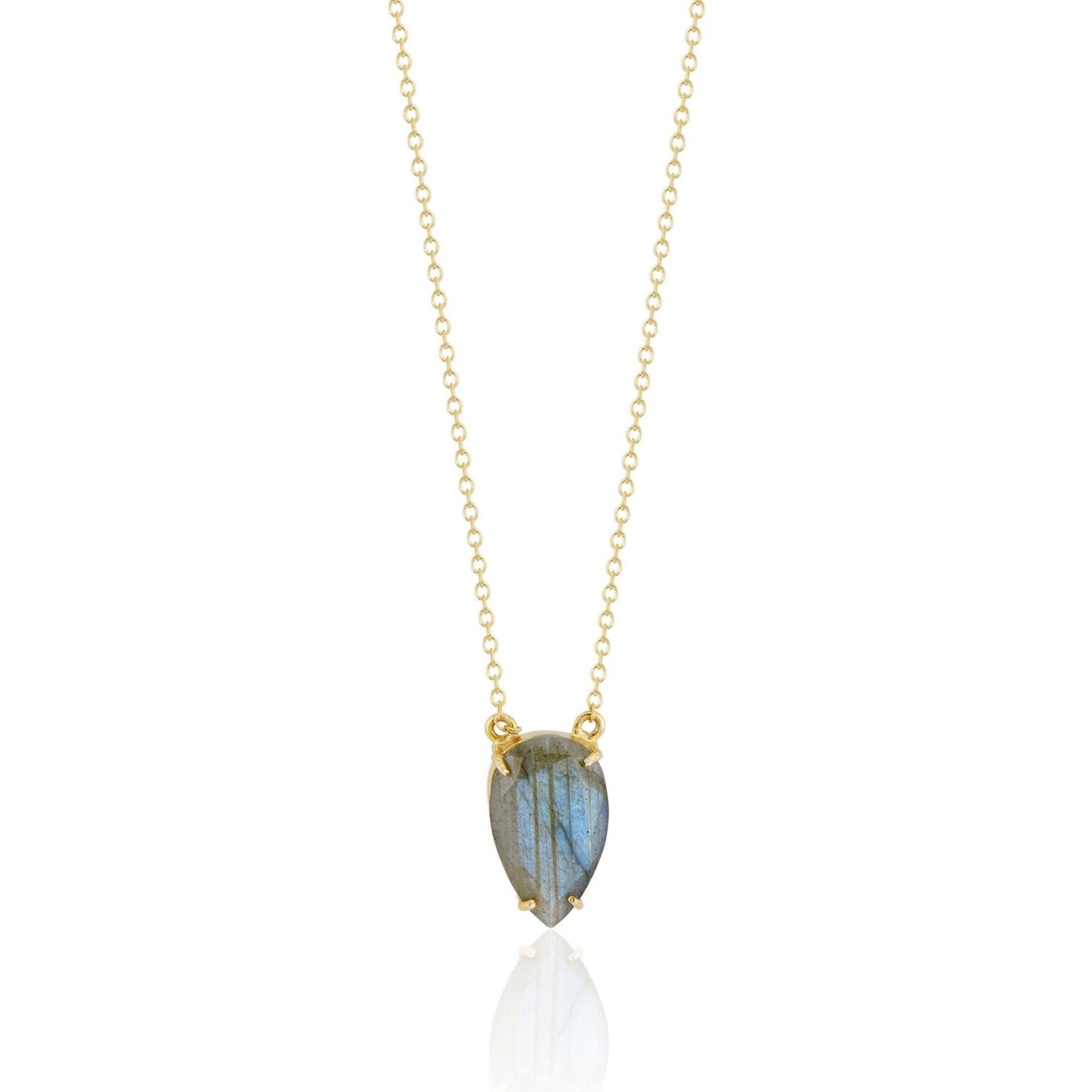 Blake Necklace | Labradorite