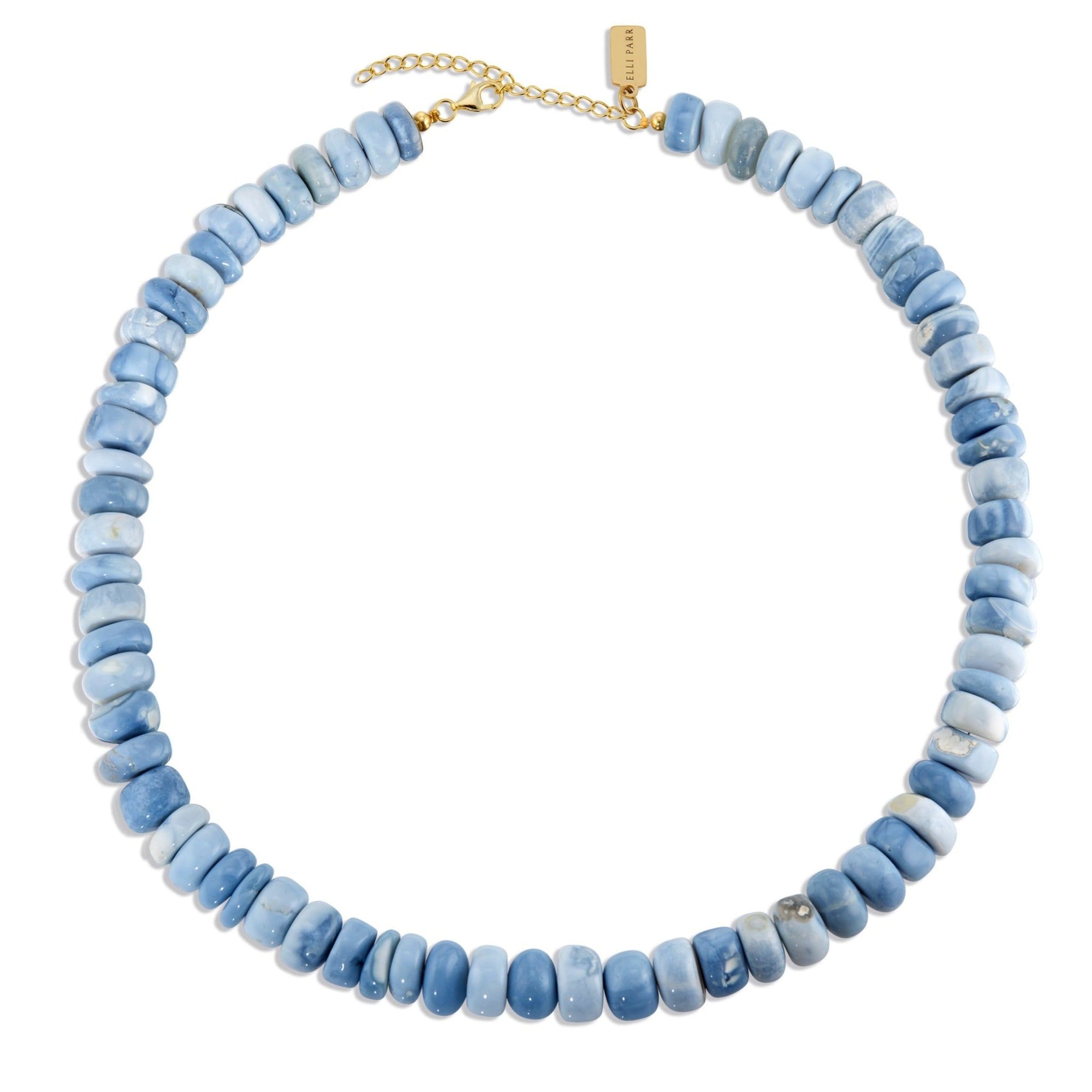 Blue Opal Collar Necklace - elliparr