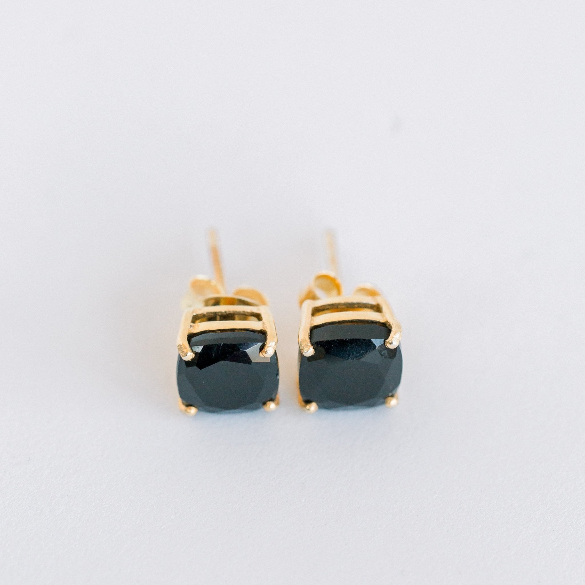 Emmy Studs | Black Onyx - elliparr