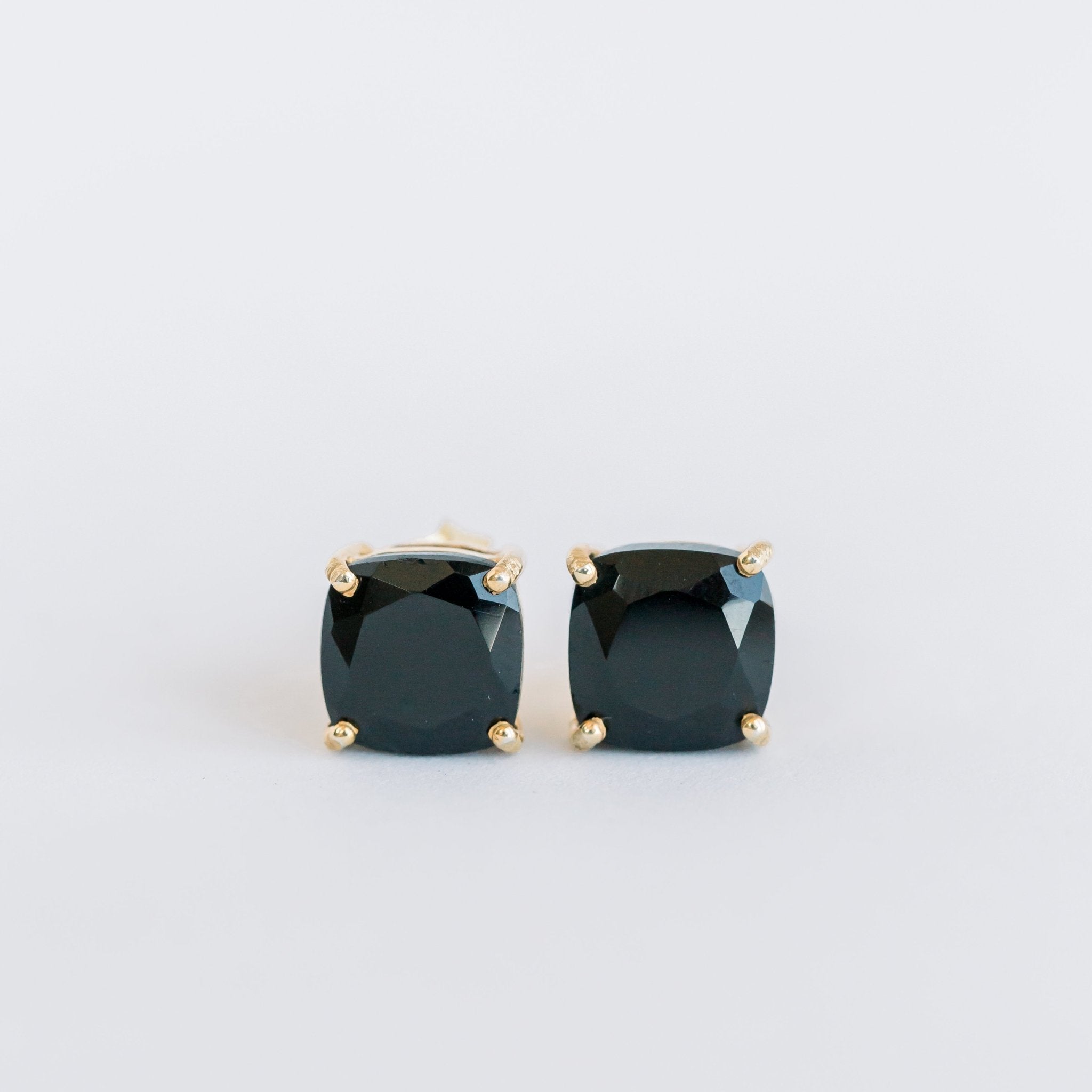 Emmy Studs | Black Onyx - elliparr