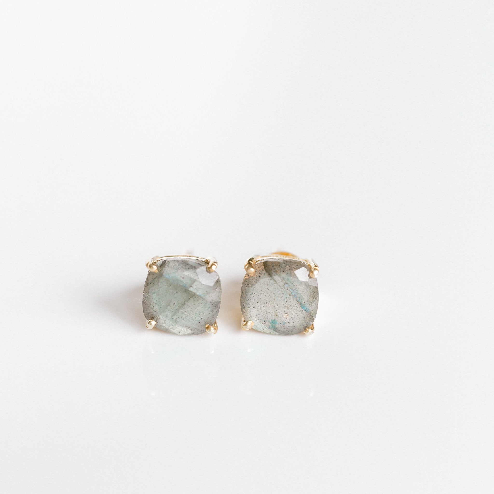 Emmy Studs | Labradorite - elliparr