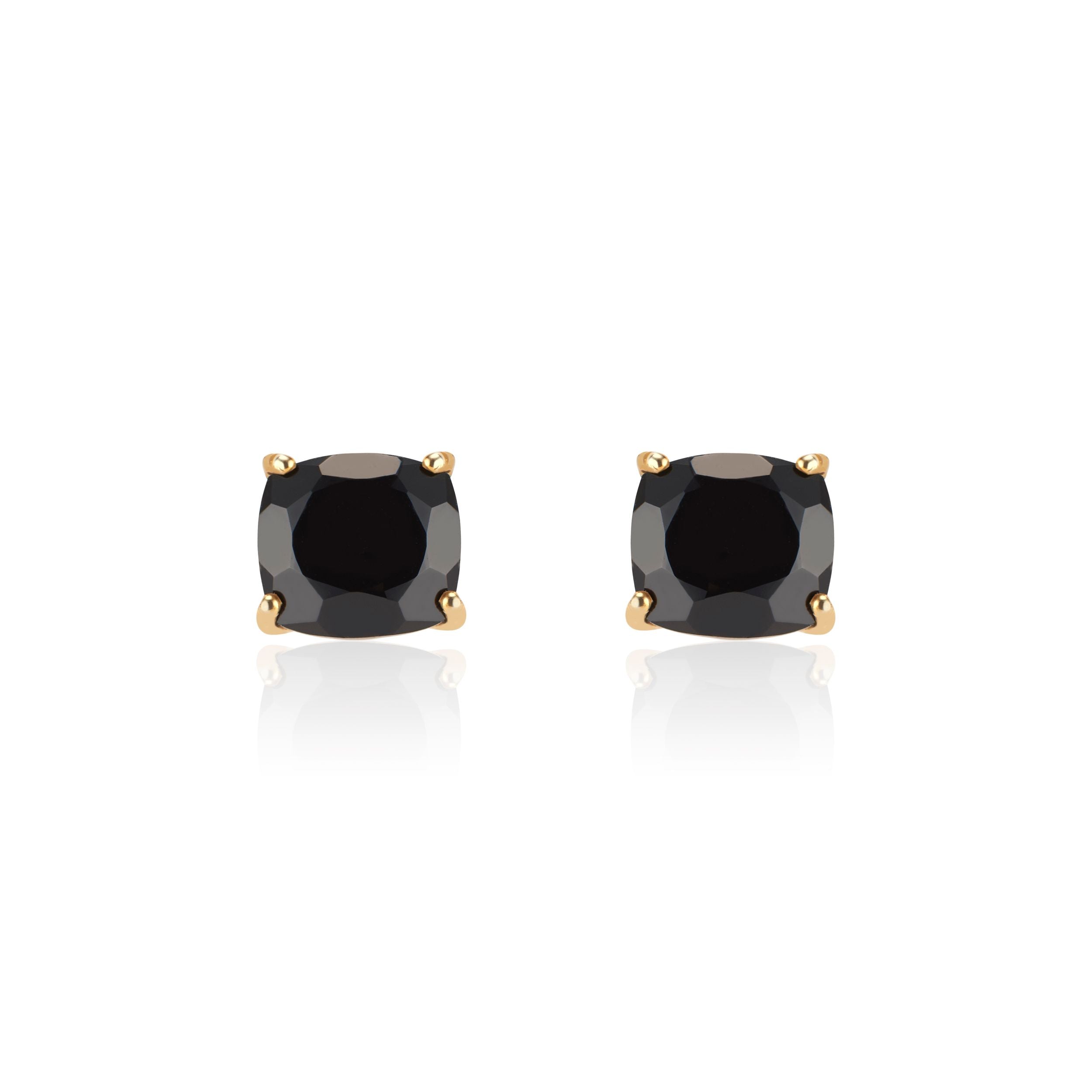 Emmy Studs | Black Onyx