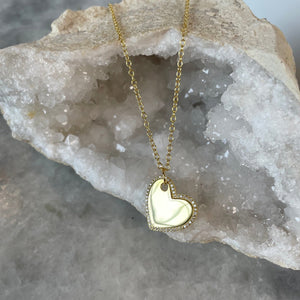 Gold Heart Pendant - elliparr