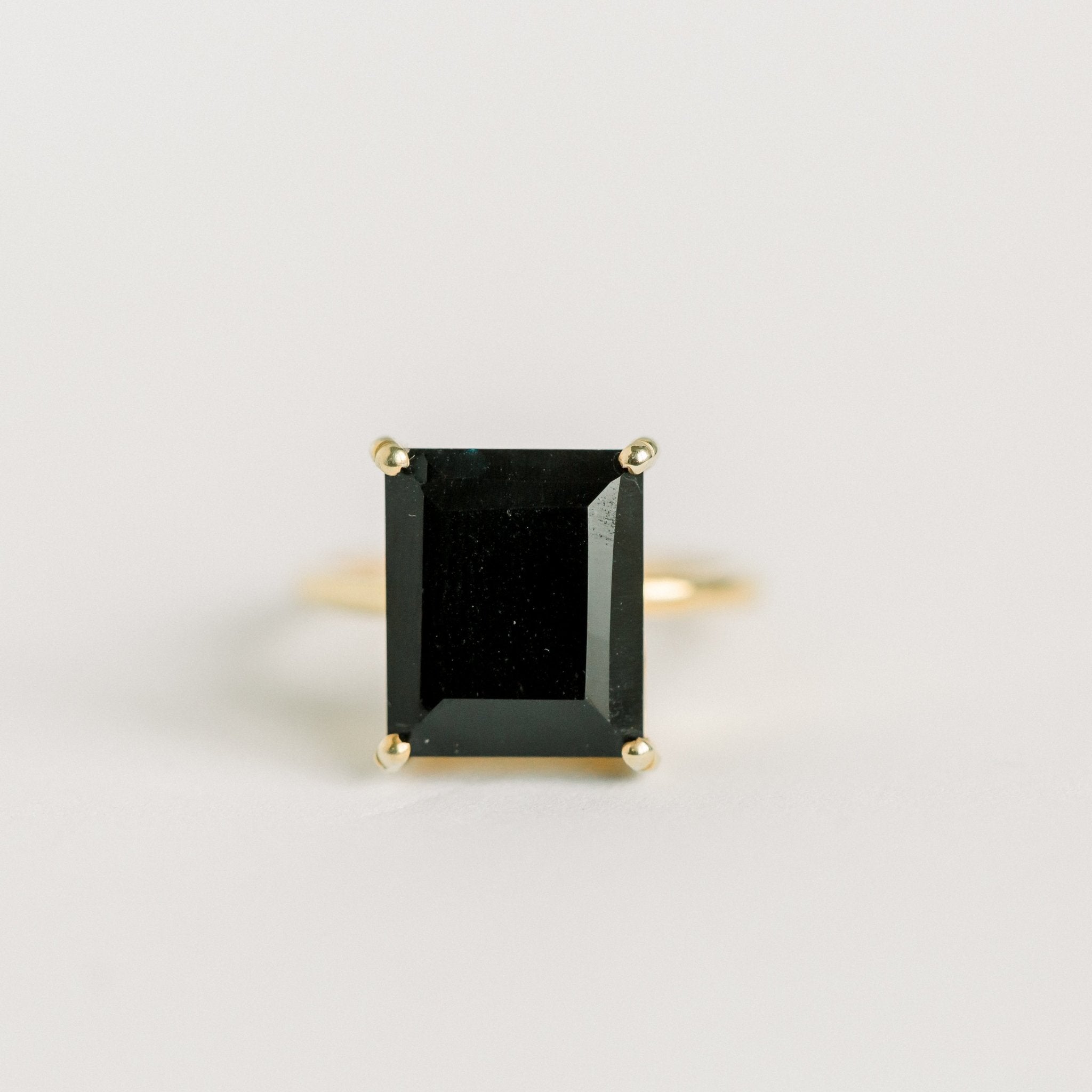 Kyle Gold Ring | Black Onyx - elliparr