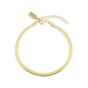 Lexie Herringbone Chain Bracelet - elliparr