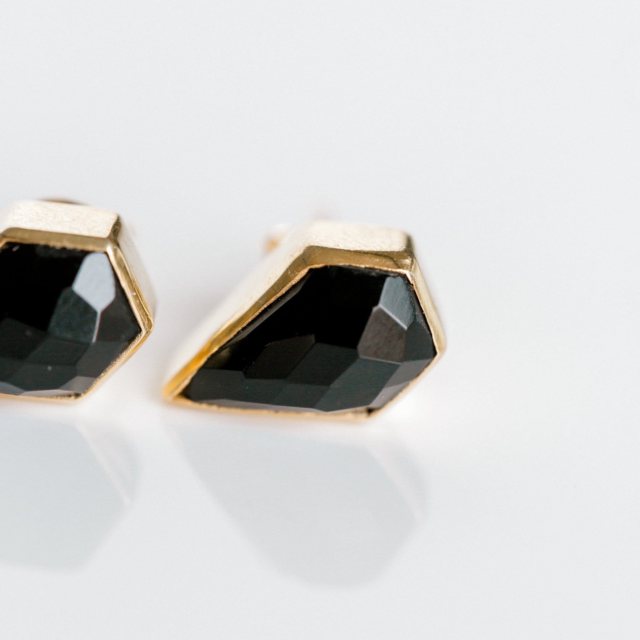 London Studs | Black Onyx - elliparr