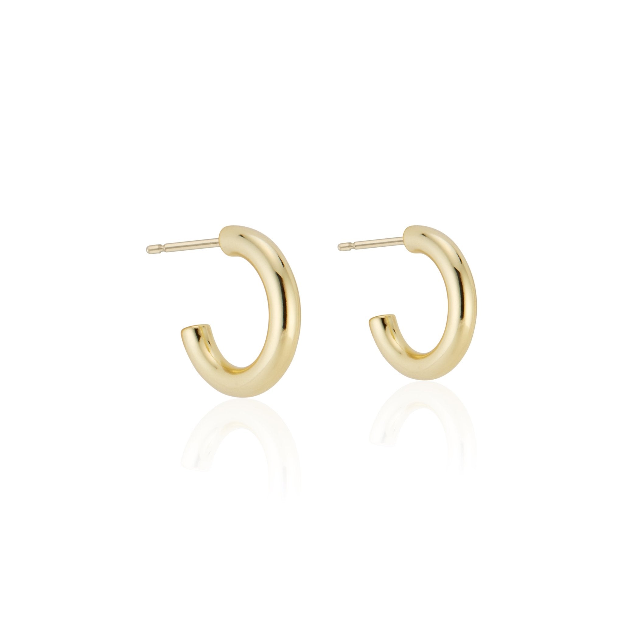 Mini Gold Hoops - elliparr