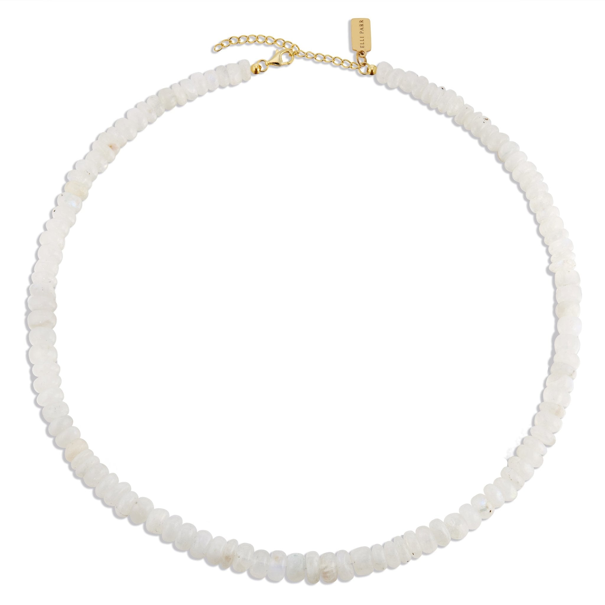 Rainbow Moonstone Collar Necklace - elliparr