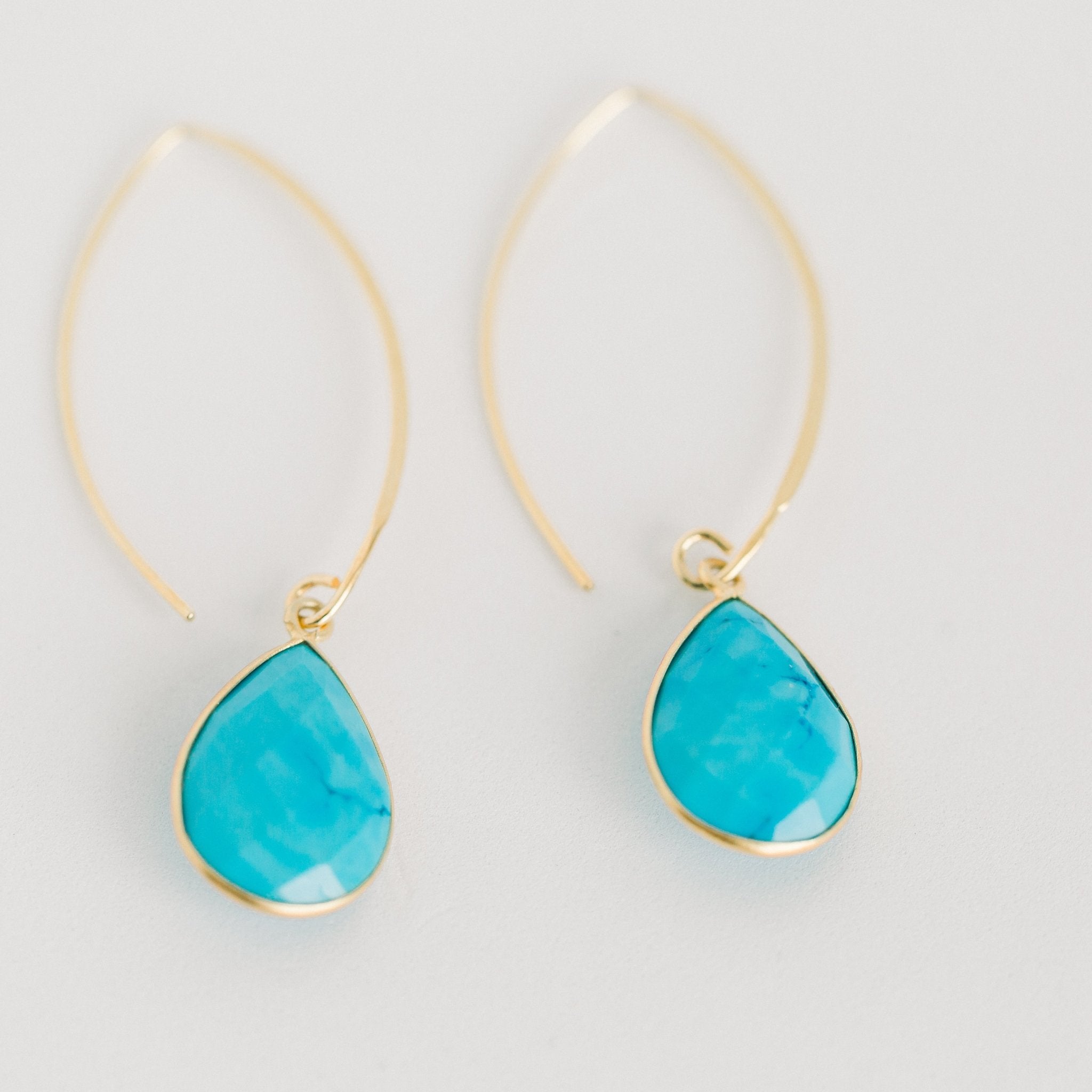 Simone Marquis Earrings | Turquoise - elliparr