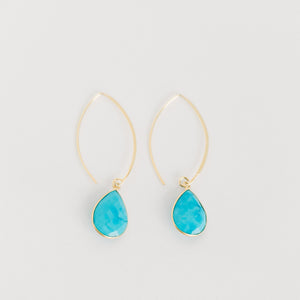 Simone Marquis Earrings | Turquoise - elliparr