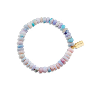 Statement Opal Bracelet - Pale Pastel - elliparr