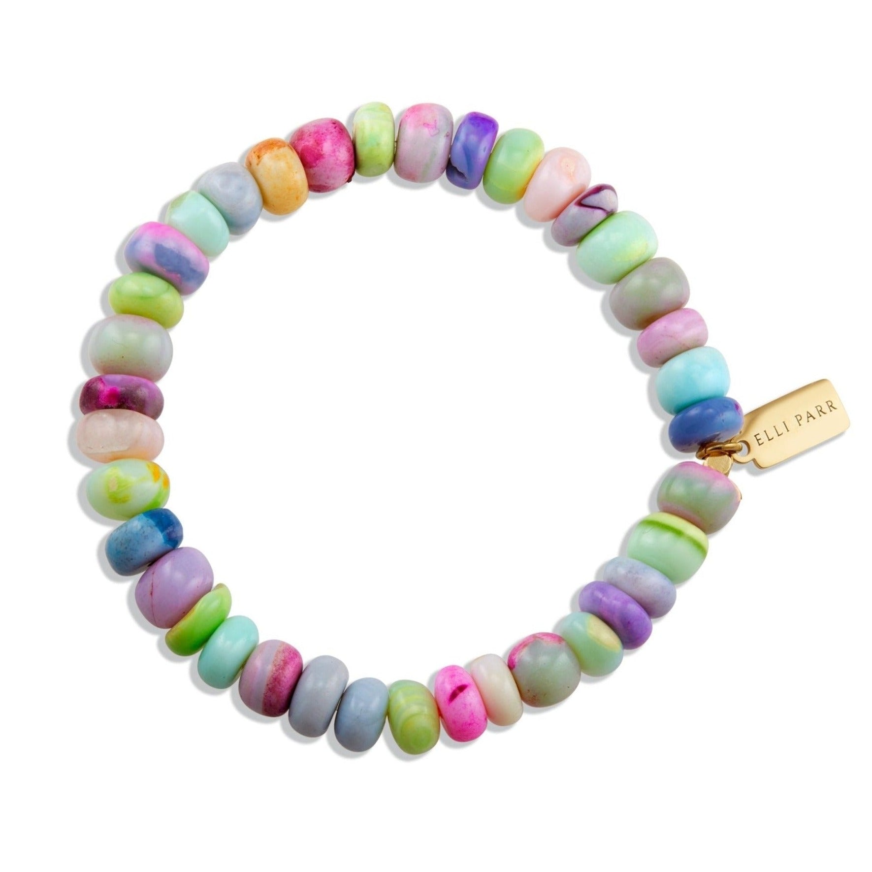 Statement Rare Opal Stretch Bracelet - elliparr